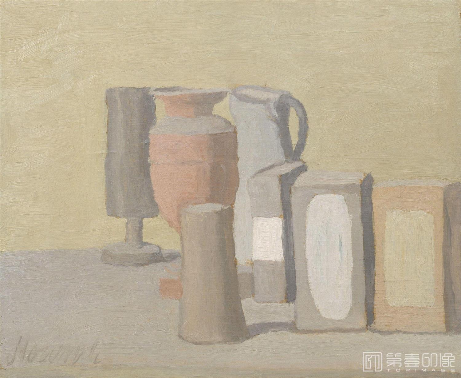 意大利]乔治·莫兰迪(Giorgio Morandi)作品集-0054-油画作品-第壹印像